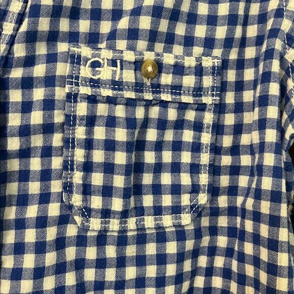 Hollister Gilly Hicks Cotton Button Front Shirt - Picture 3 of 5